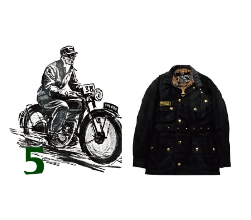 バイク好きで知られる 世界的映画スターも愛用 説明画像