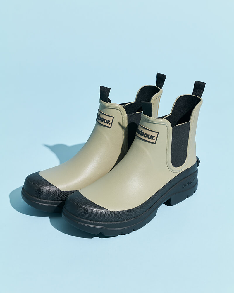 Nimbus サイドゴア ショート レインブーツ（メンズ）