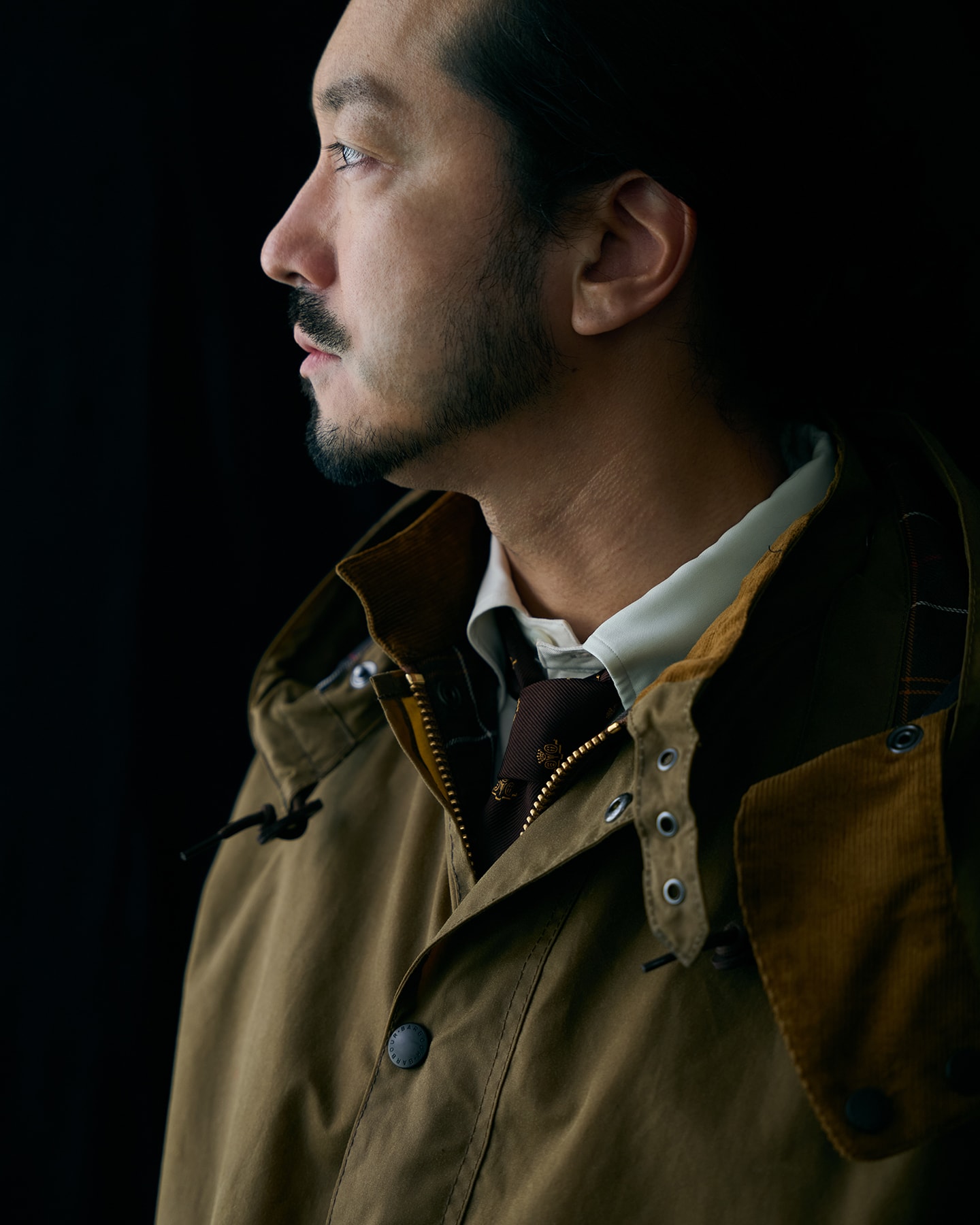Ursula Wax Jacketの着用イメージ