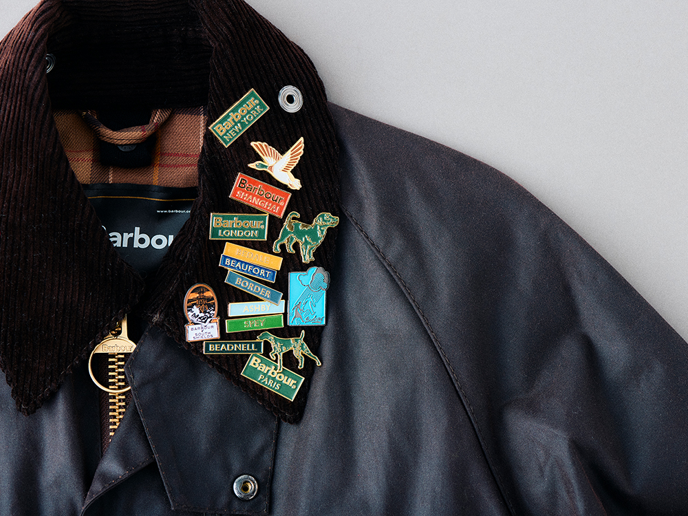MyBarbour pin badge ￥1,100（税込み）
