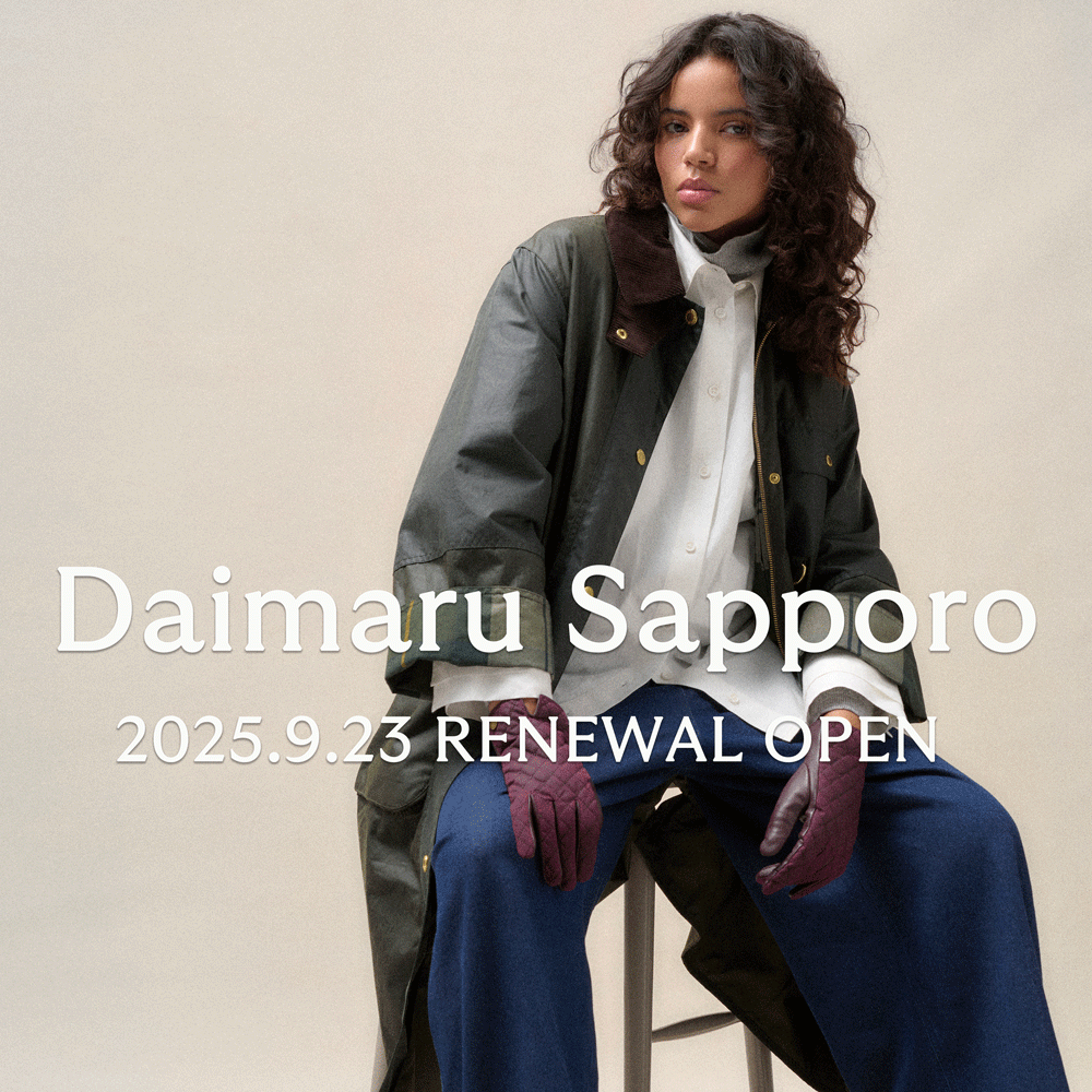 Barbour大丸札幌店がリニューアルオープン！